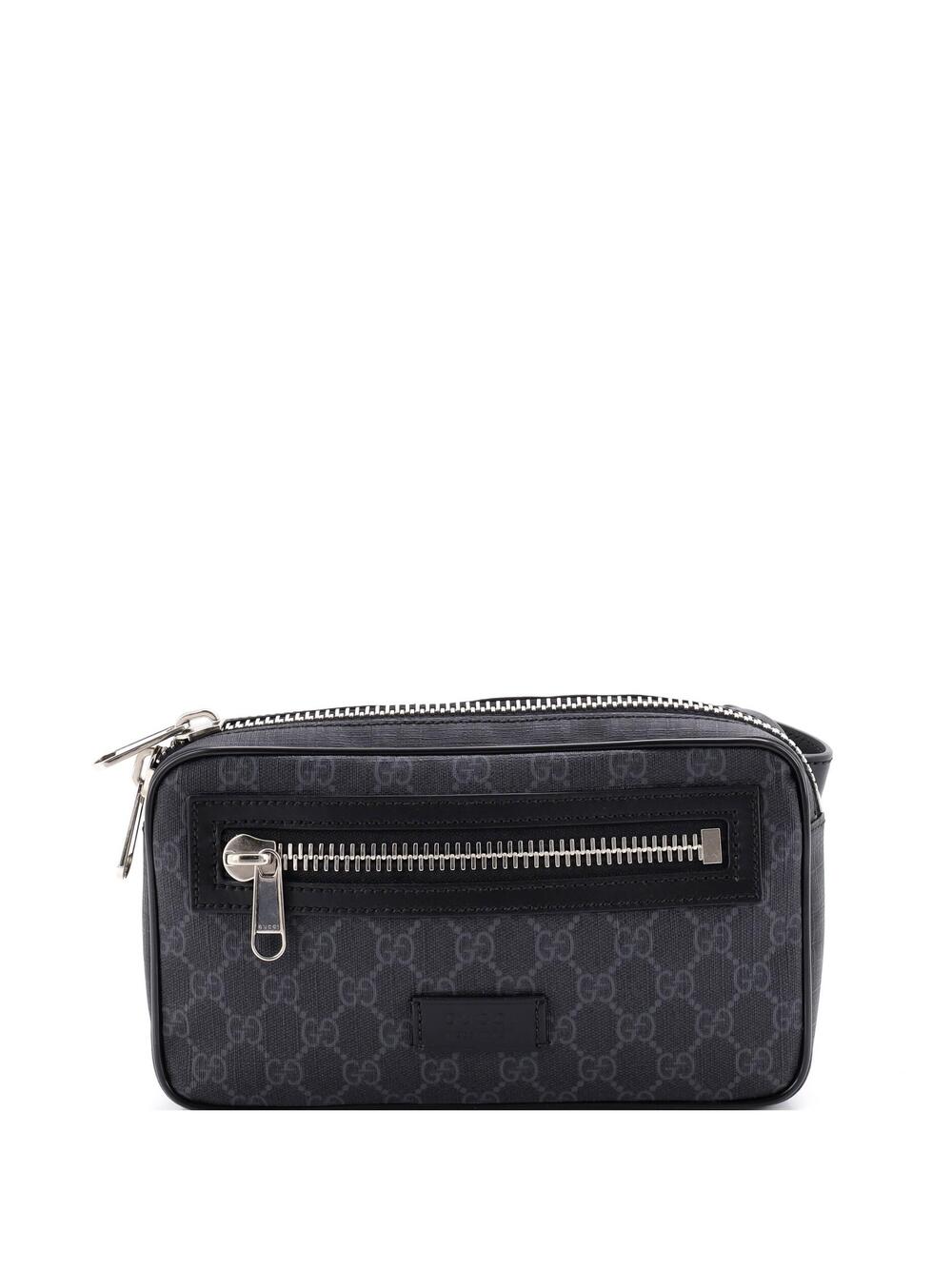 Gucci Soft Zip Belt Bag Gg Coated #286091G81B